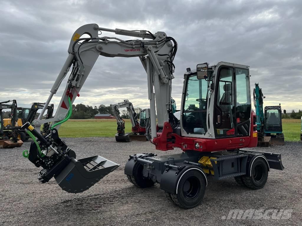 Takeuchi TB 370 W Bageri točkaši
