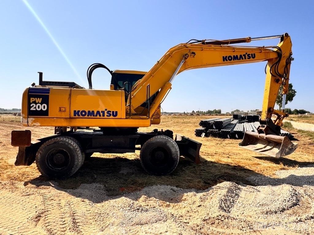 Komatsu PW 200-7K Bageri točkaši