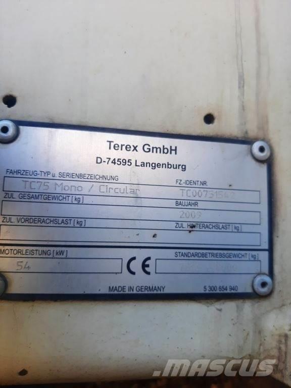 Terex TC75 Mini bageri < 7t