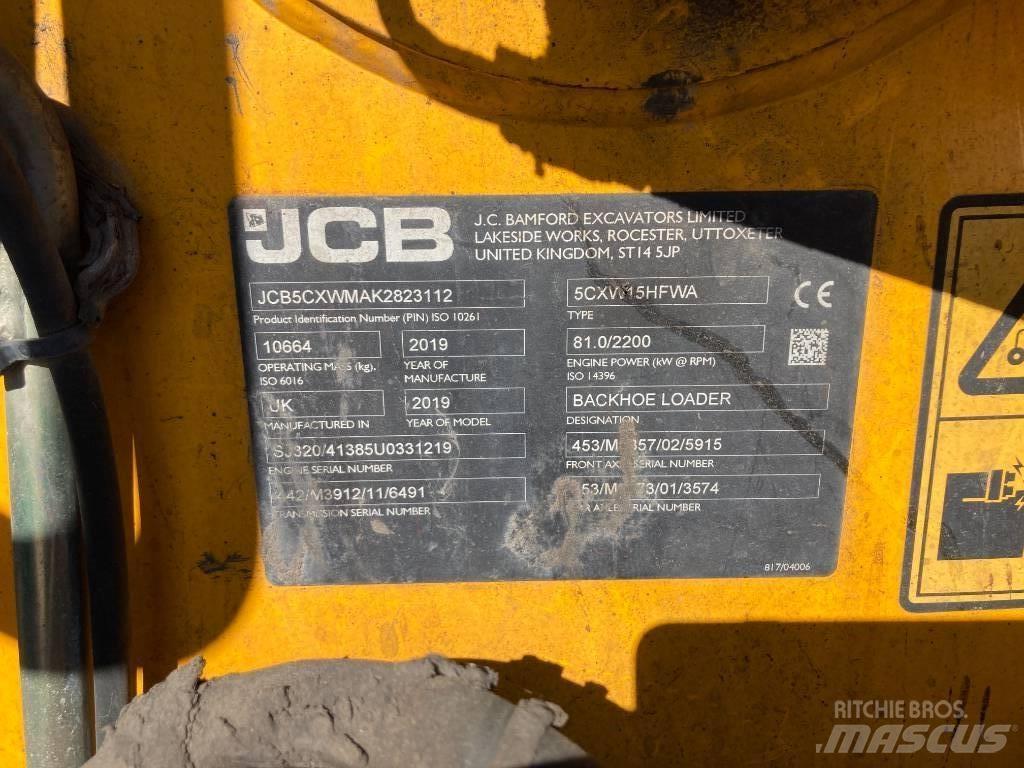 JCB 5 CX Wastemaster Rovokopači