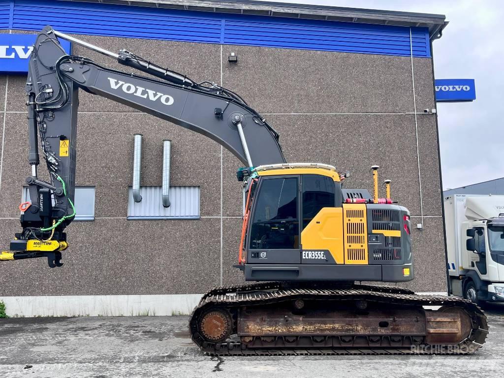 Volvo ECR 355 E Bageri guseničari