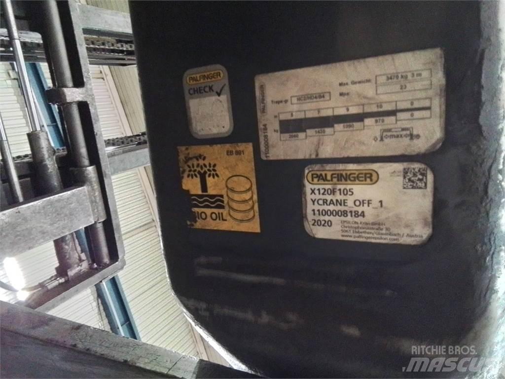 Palfinger X120f105 Kranovi za debla