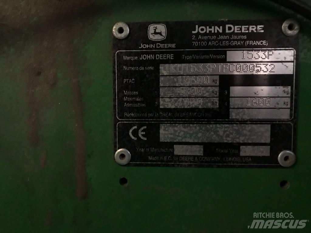 John Deere L 1533P Prese/balirke za četvrtaste bale