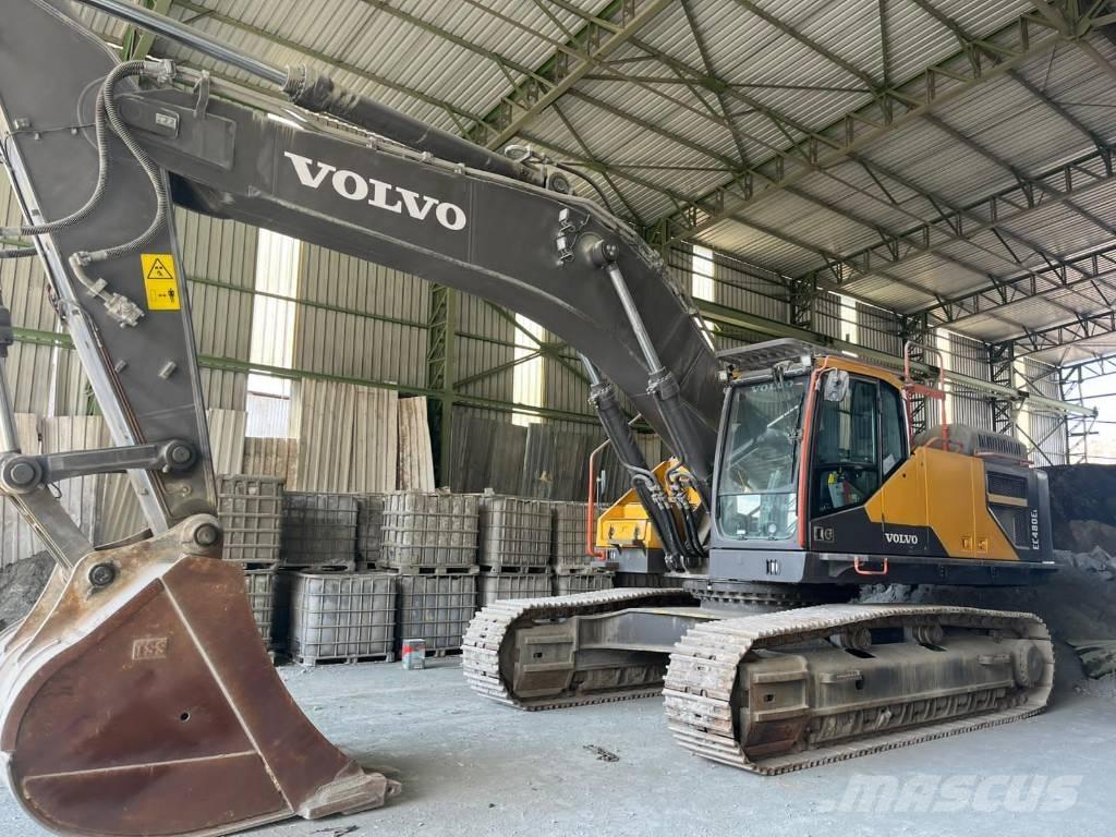 Volvo EC 480 E L Bageri guseničari