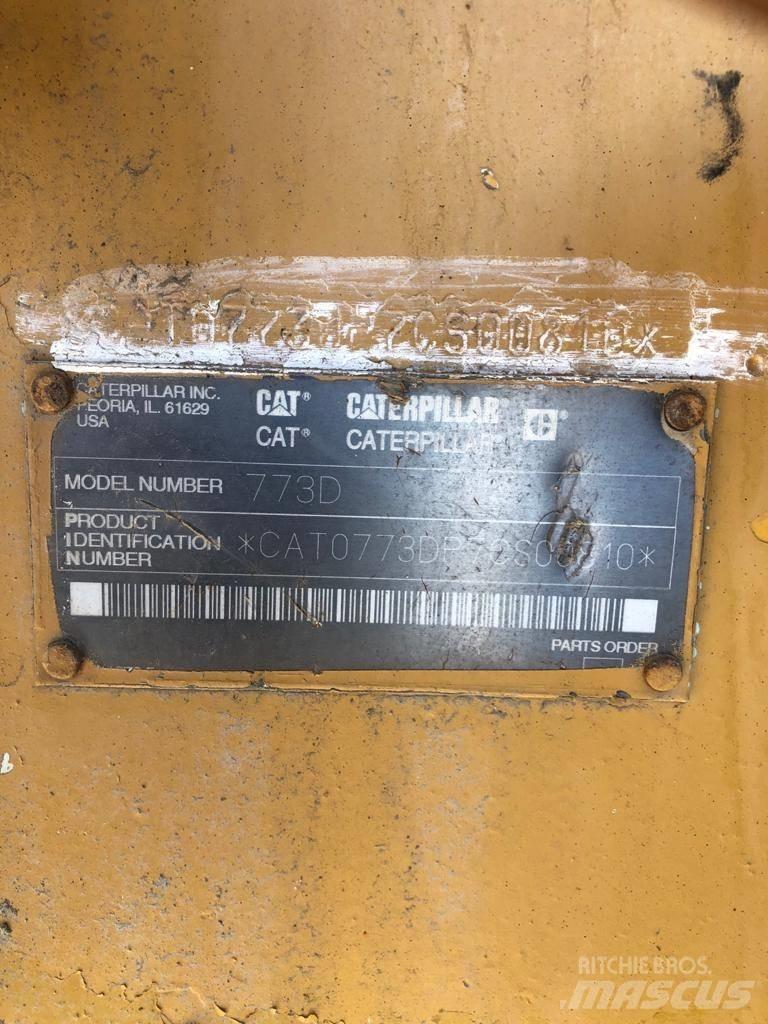 CAT 773 D Kruti damperi