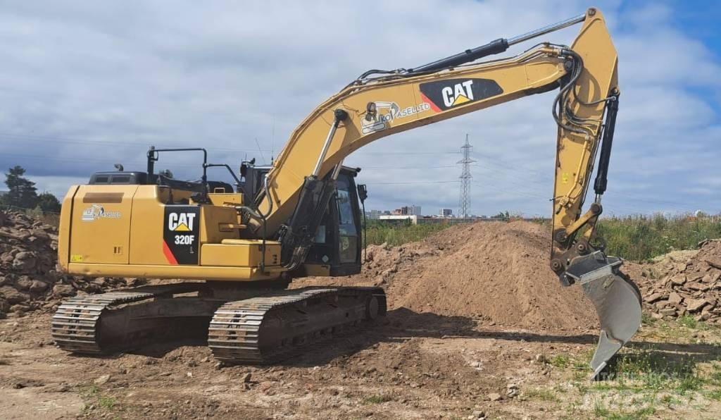 CAT 320 FL 3D Bageri guseničari