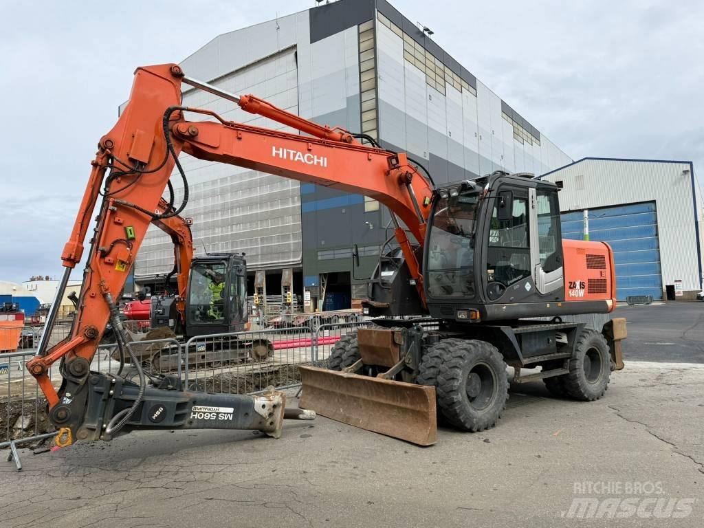 Hitachi ZX 140 W-3 Bageri točkaši
