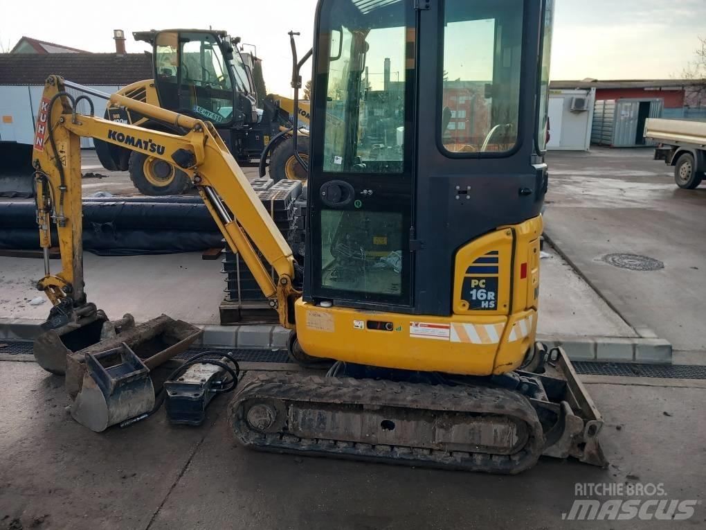 Komatsu PC 16 R-3HS Mini bageri < 7t
