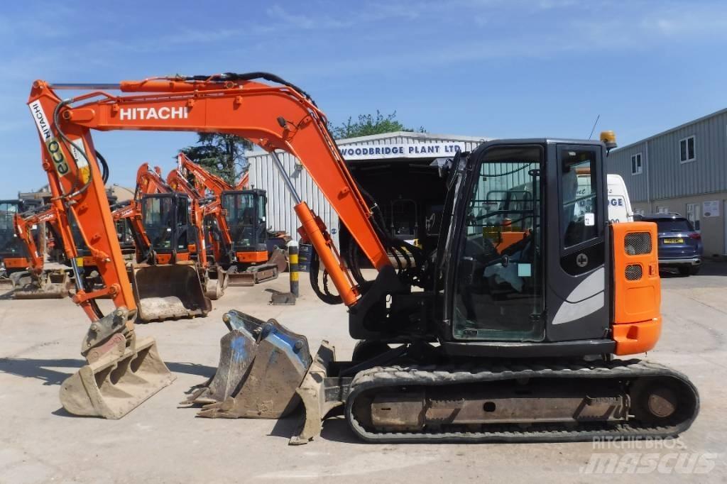 Hitachi ZX 85 US B-6 Midi bageri 7t – 12t