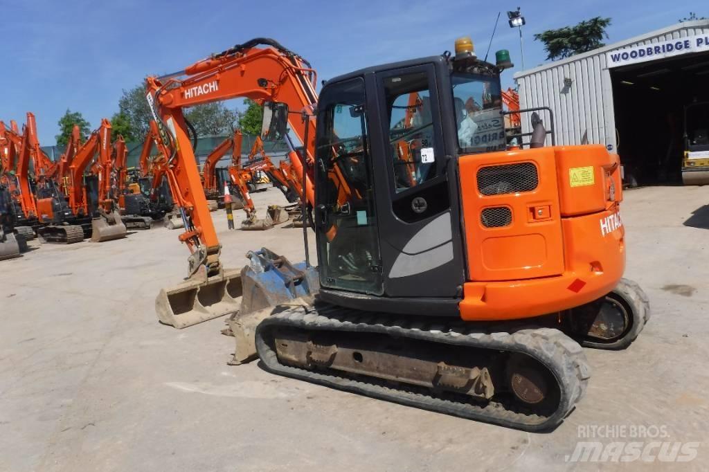 Hitachi ZX 85 US B-6 Midi bageri 7t – 12t