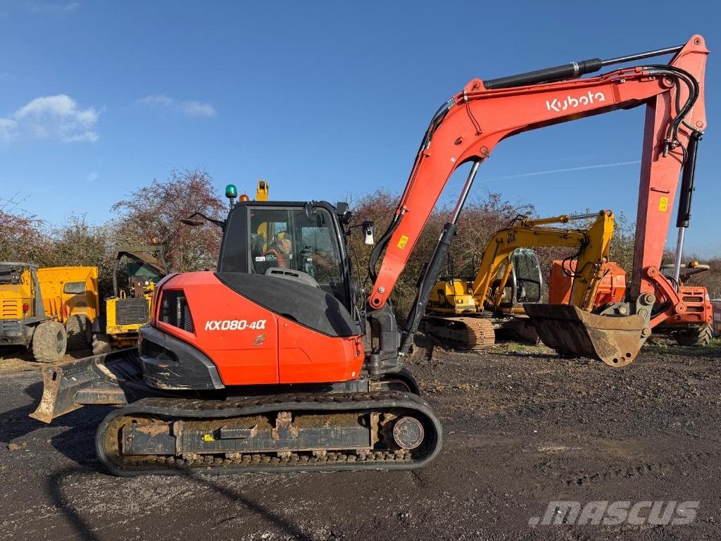 Kubota KX080-4 Midi bageri 7t – 12t