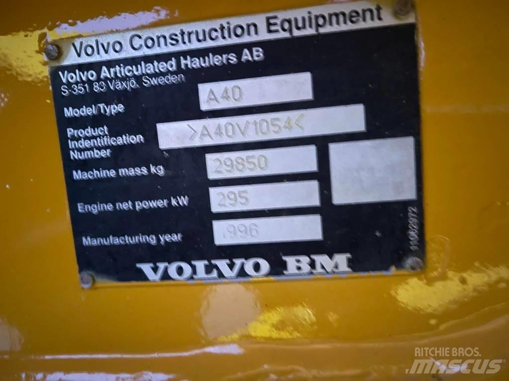 Volvo A40C Zglobni damperi