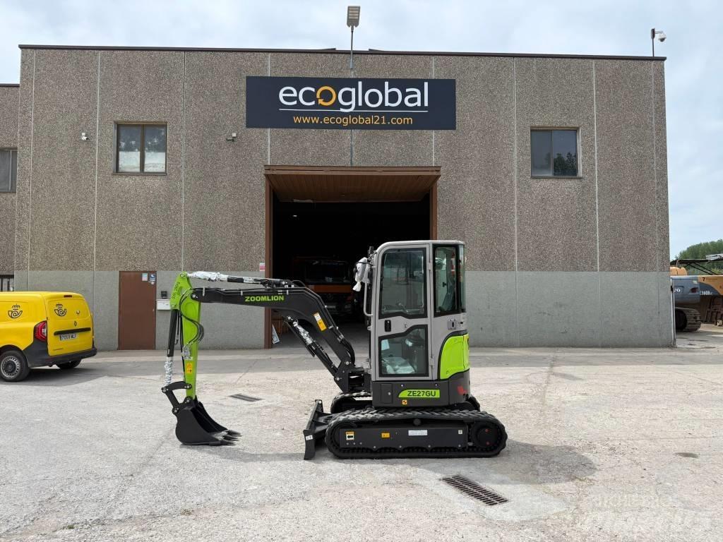 Zoomlion ZE27 GU Mini bageri < 7t