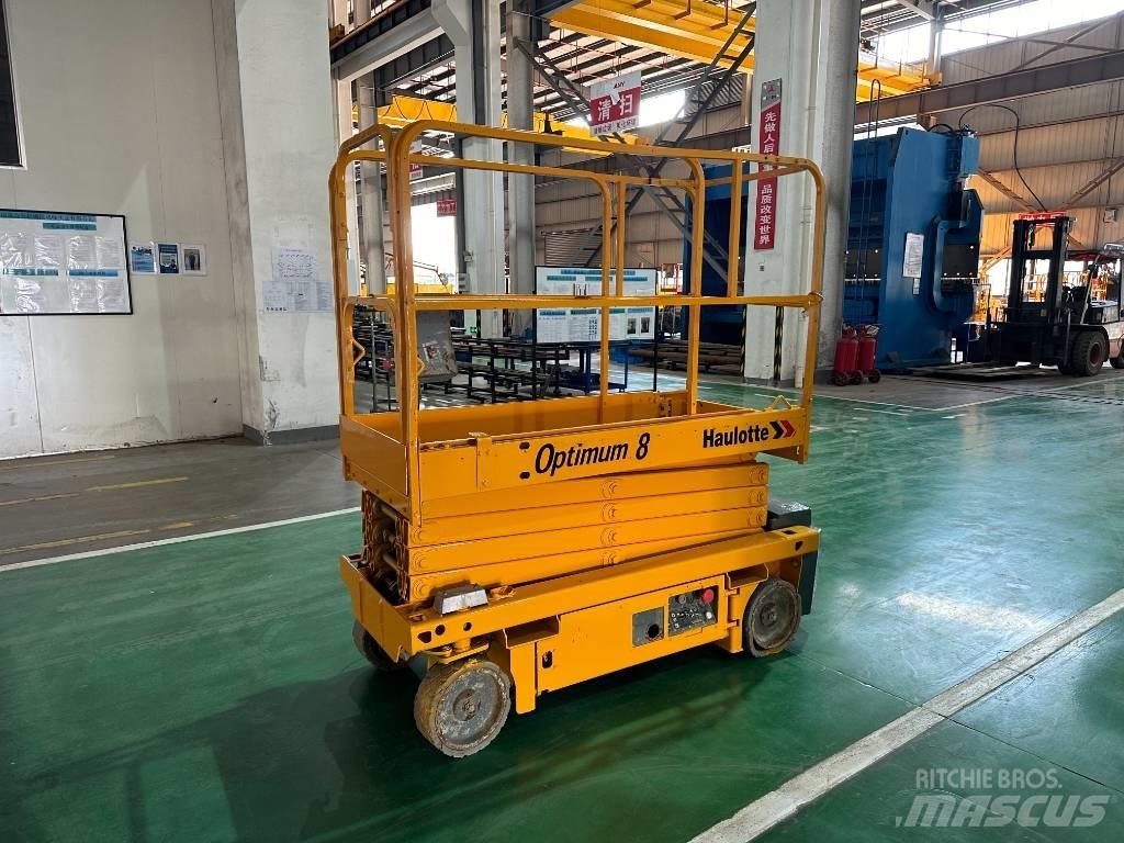 Haulotte OPTIMUM 8 Makazaste platforme
