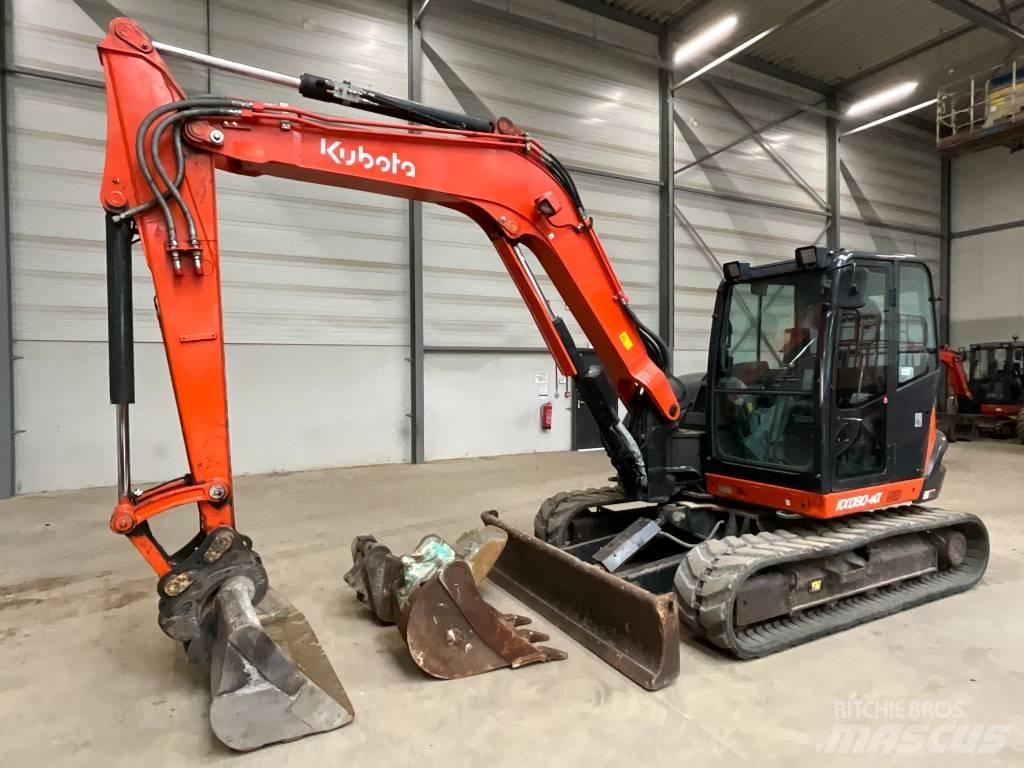 Kubota KX 080-4 A Midi bageri 7t – 12t