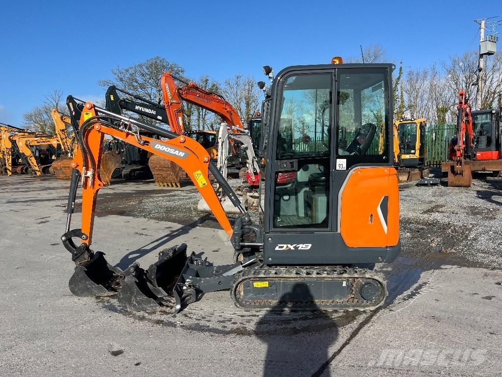 Doosan DX 19 Mini bageri < 7t