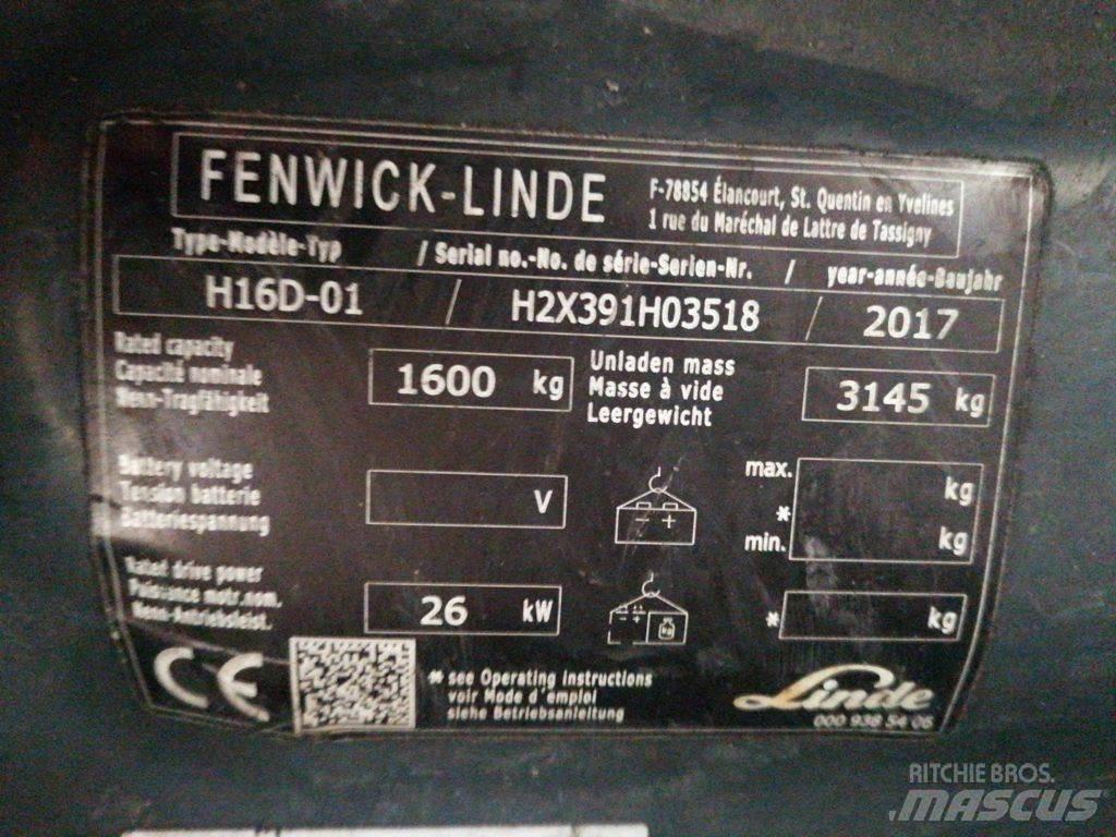 Linde H16D-01 Dizelski viljuškari