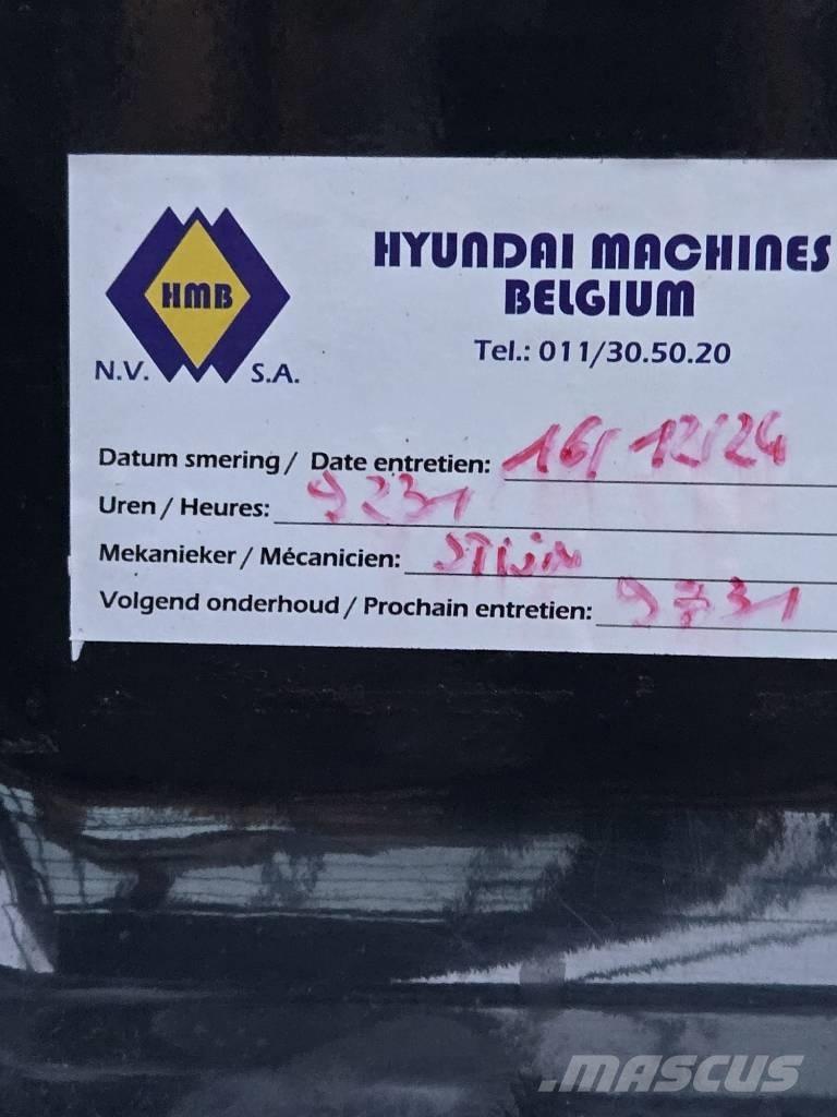 Hyundai R 180W-9A Bageri točkaši