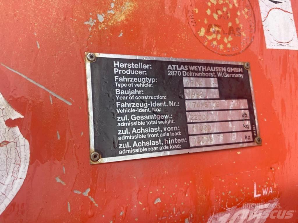 Atlas 1704 Bageri točkaši
