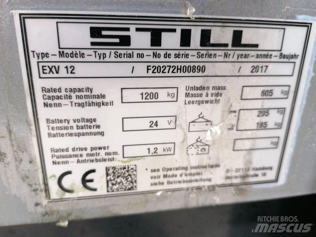 Still EXV12 Ručni električni viljuškar
