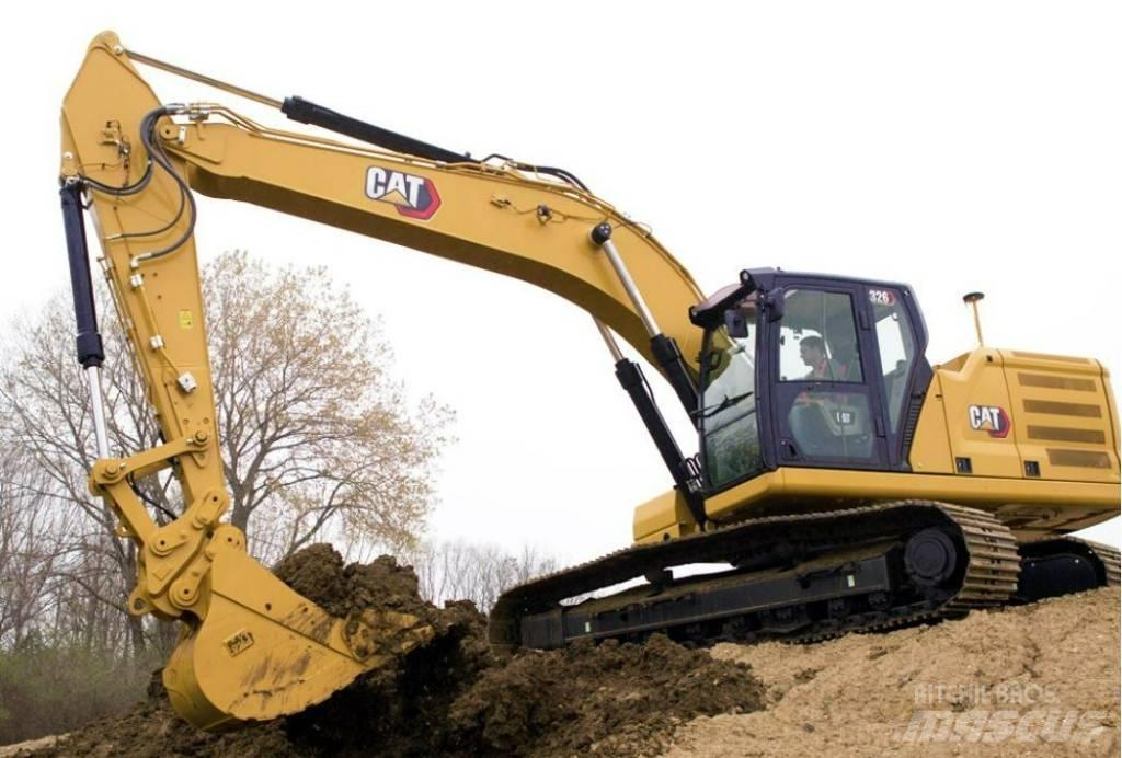 CAT 326 F UTHYRES Bageri guseničari