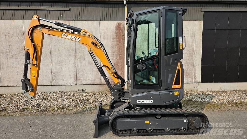 CASE CX25D Mini bageri < 7t