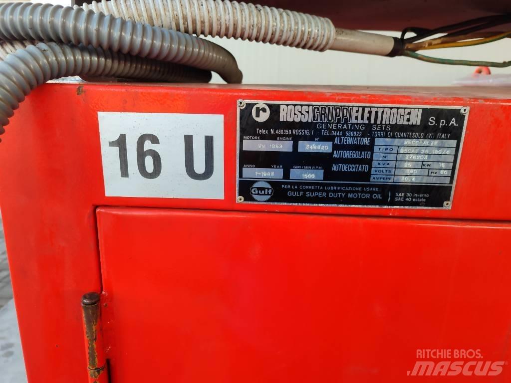 Rossi 16u Dizel generatori