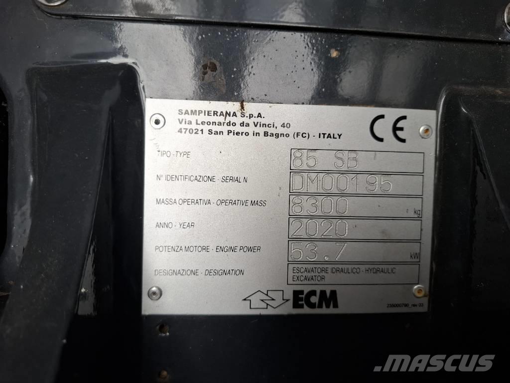 ECM 85 SB Midi bageri 7t – 12t