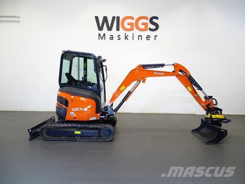 Kubota U 27-4 Mini bageri < 7t