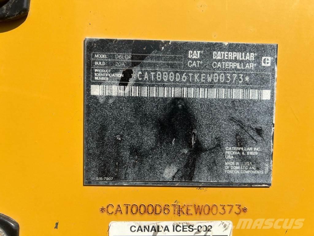 CAT D6 LGP Buldožeri guseničari