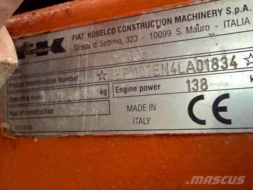 Fiat KOBELCO E305 Polovni specijalni bageri