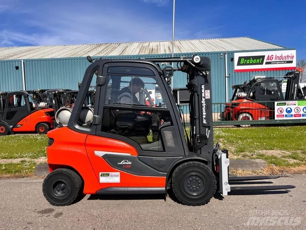 Linde H35T-01 Plinski viljuškari