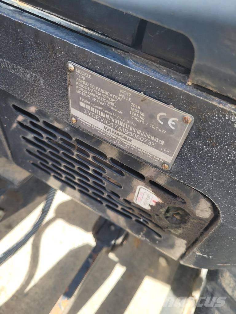Yanmar Vio 17 U Mini bageri < 7t