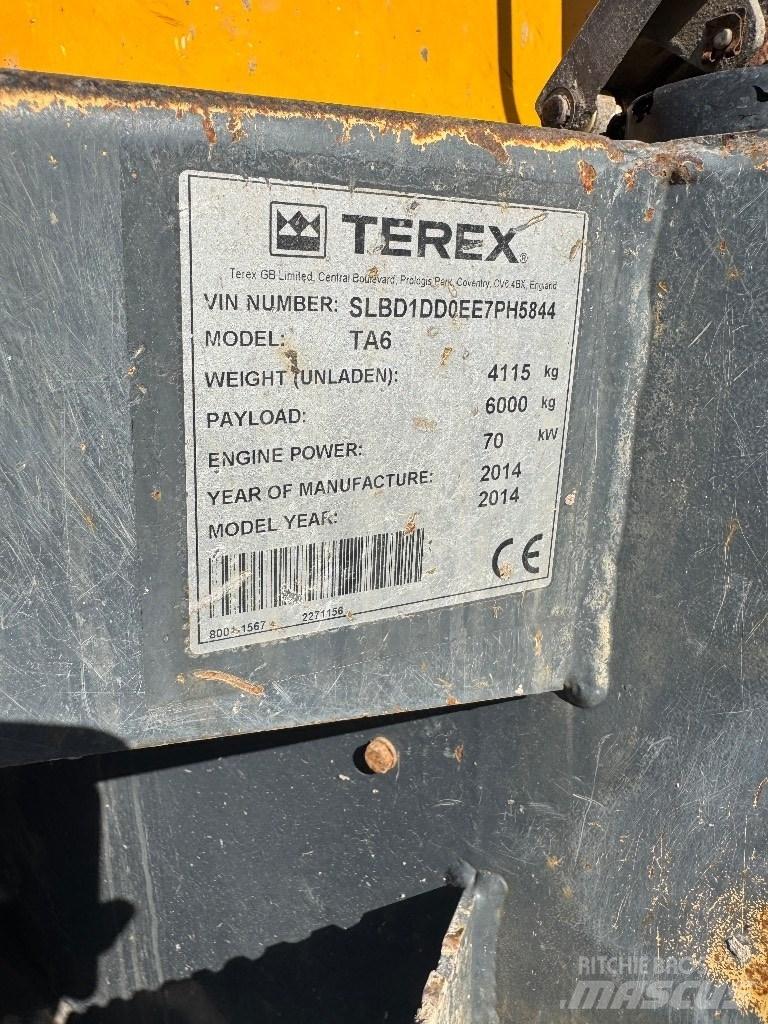 Terex TA 6 Damperi za gradilište