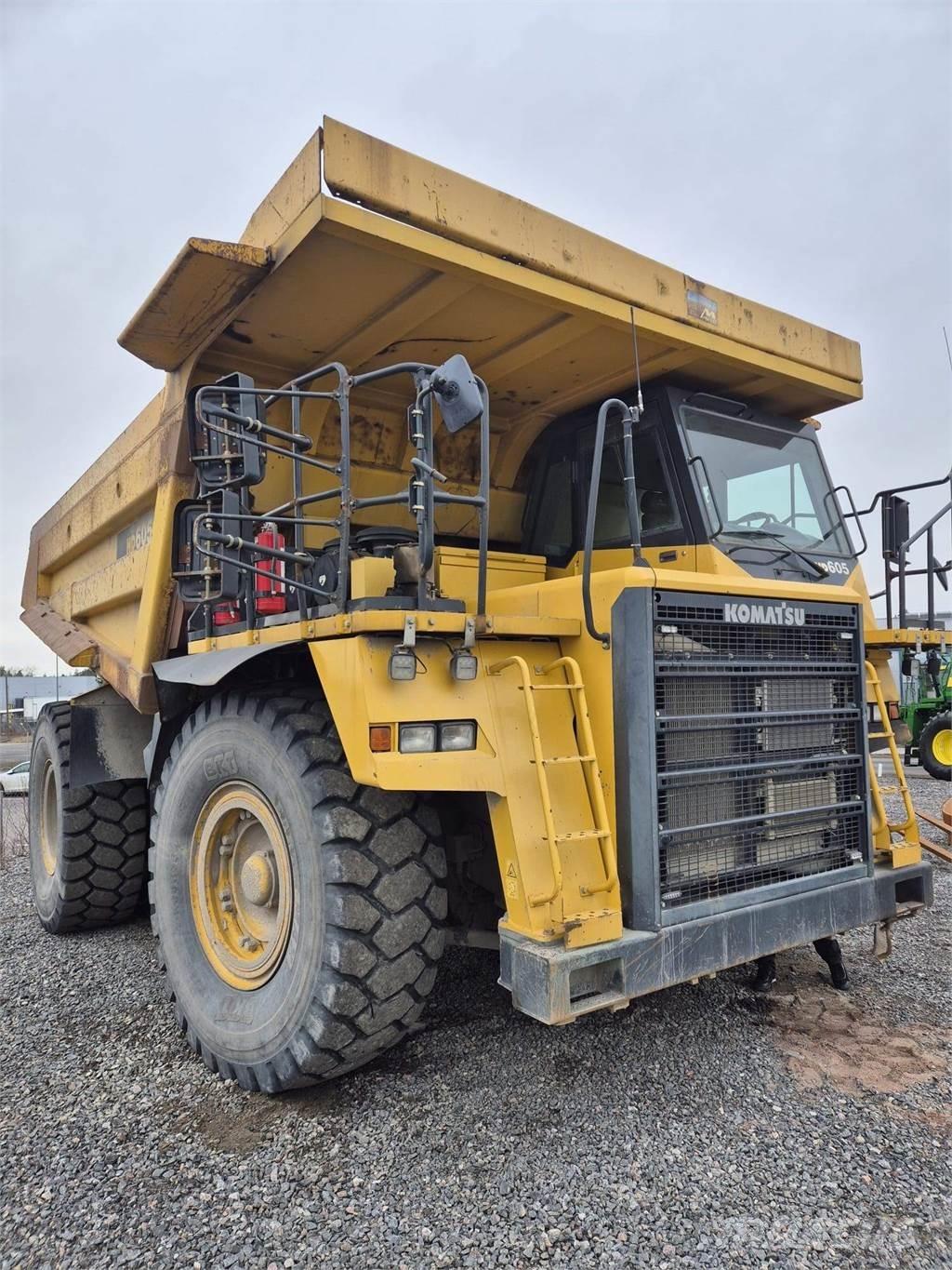 Komatsu HD605 Zglobni damperi