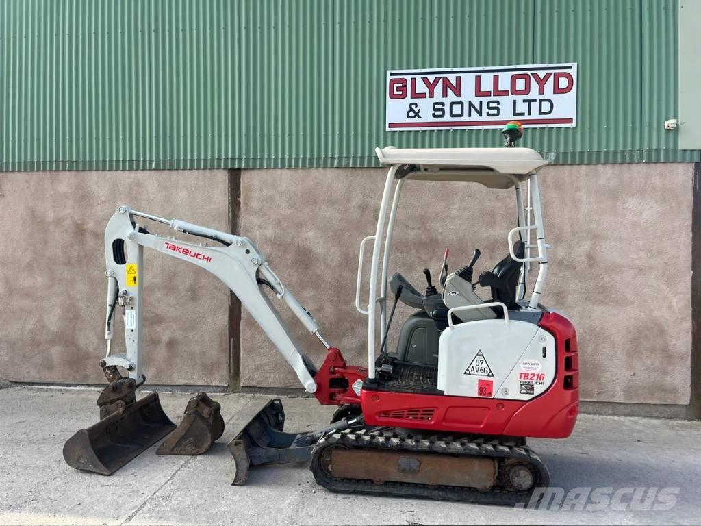 Takeuchi TB 216 Mini bageri < 7t