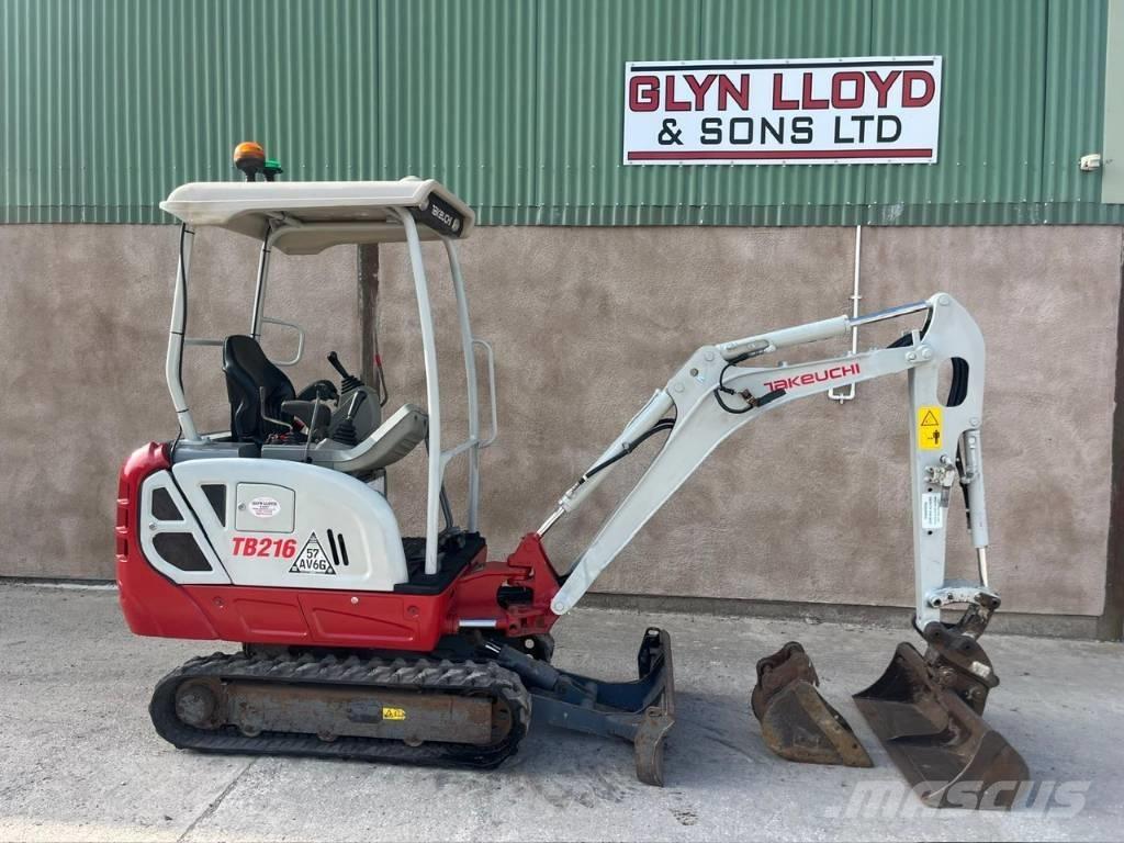 Takeuchi TB 216 Mini bageri < 7t