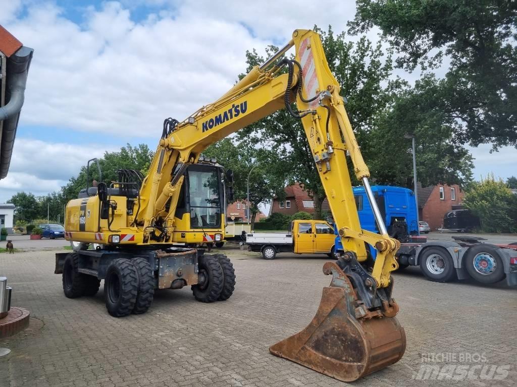 Komatsu PW 160-7E0 Bageri točkaši