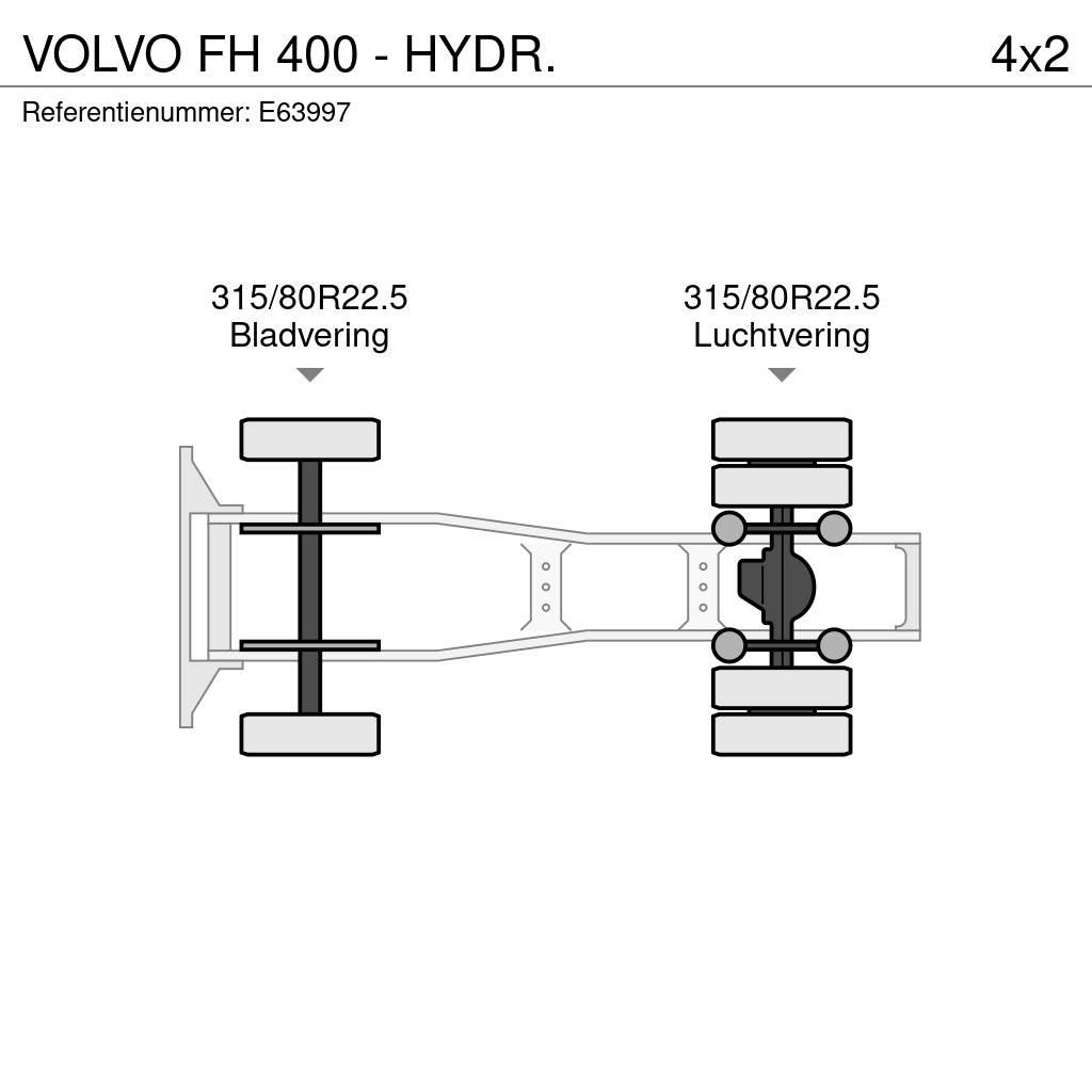 Volvo FH 400 - HYDR. Tegljači