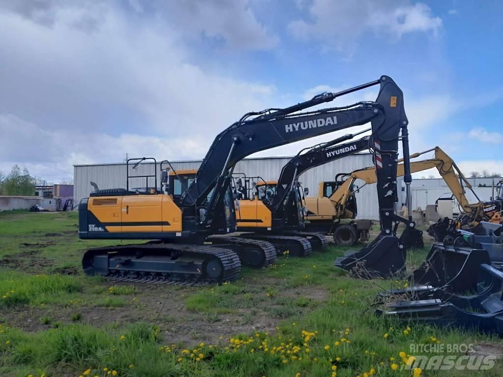 Hyundai HX210AL Bageri guseničari