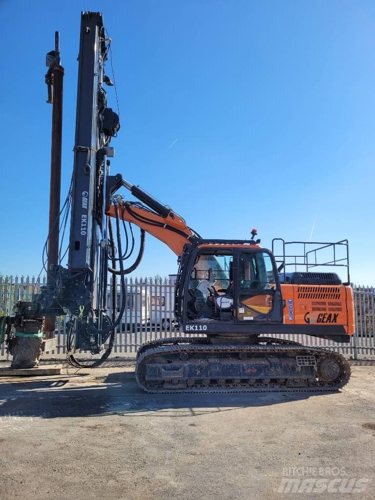  Geax EK110 Mašine za zabijanje stubova