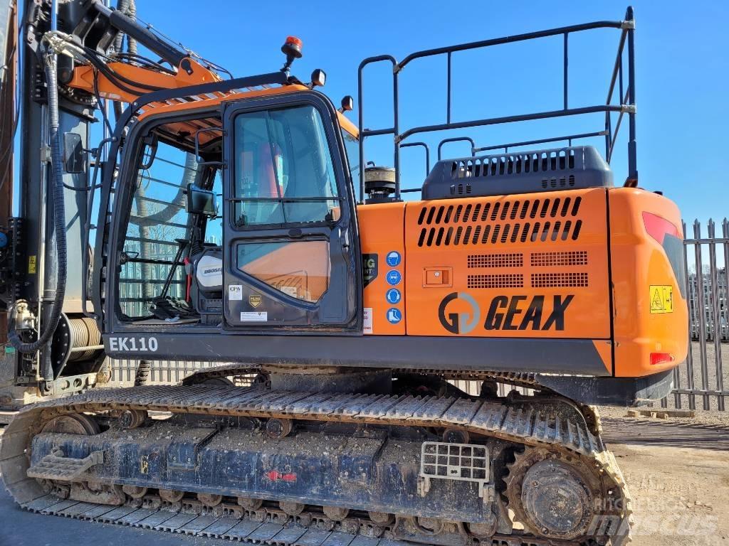  Geax EK110 Mašine za zabijanje stubova