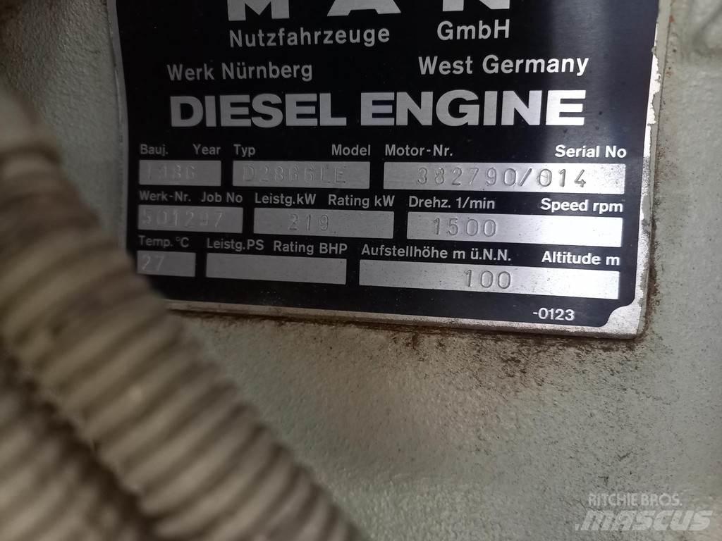 MAN D2866 LE USED Motori za građevinarstvo