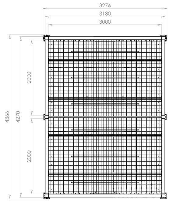  Grain intake pit 3x4 Levci