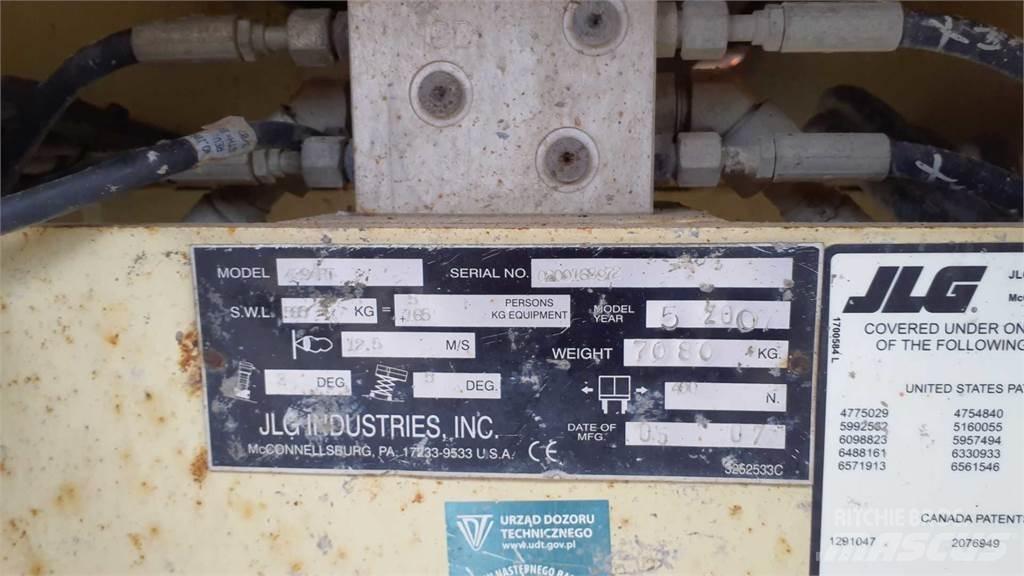 JLG 4394RT Makazaste platforme