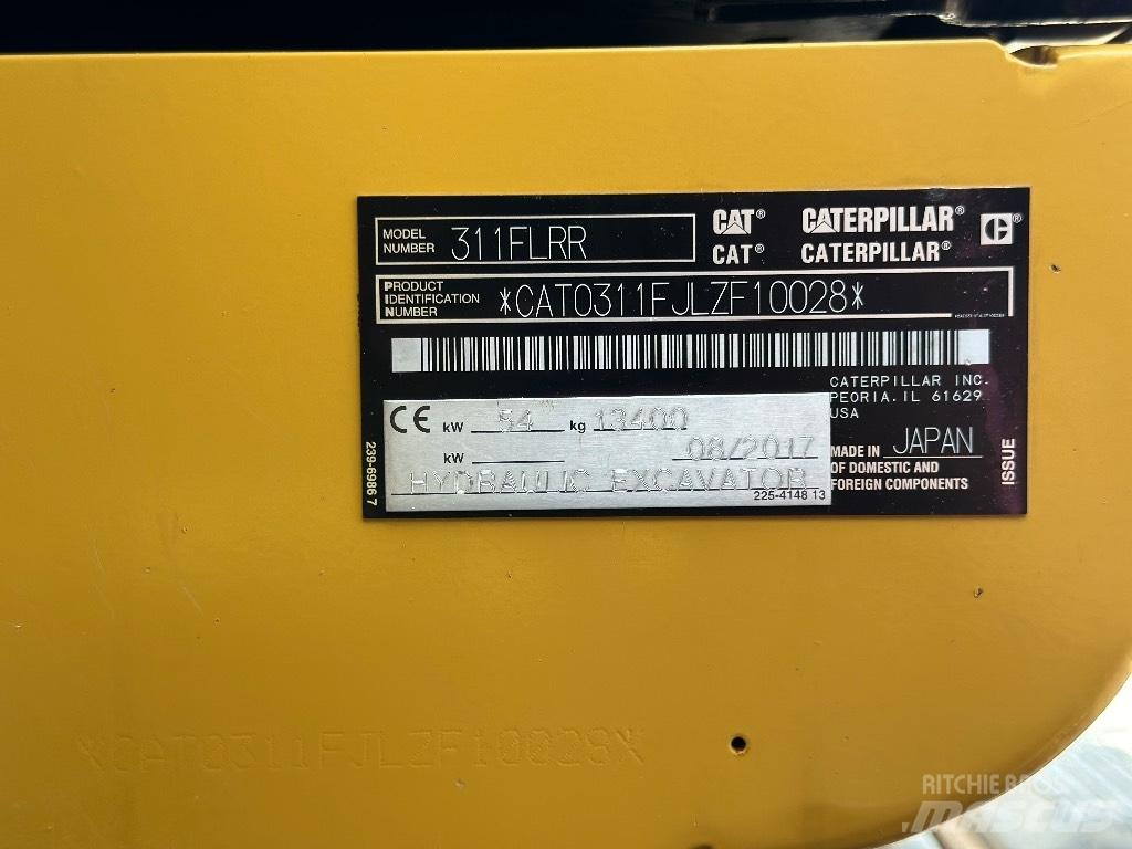 CAT 311 F LRR Bageri guseničari