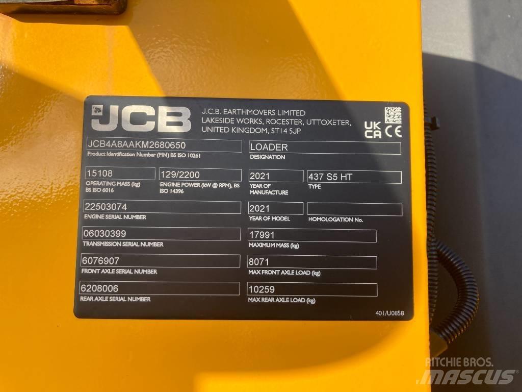 JCB 437 HT Utovarivači na točkove