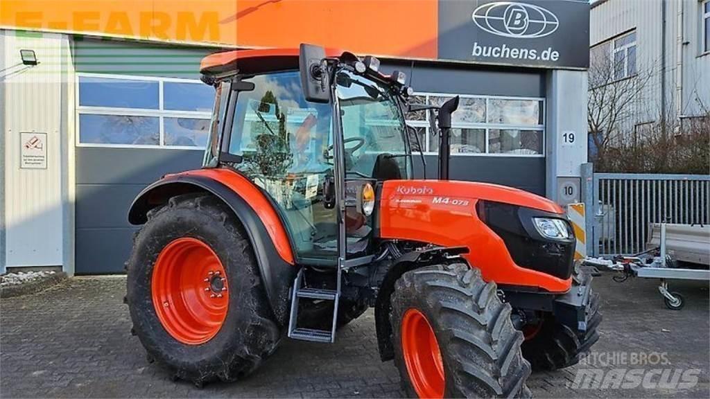 Kubota m4-073 cab Traktori