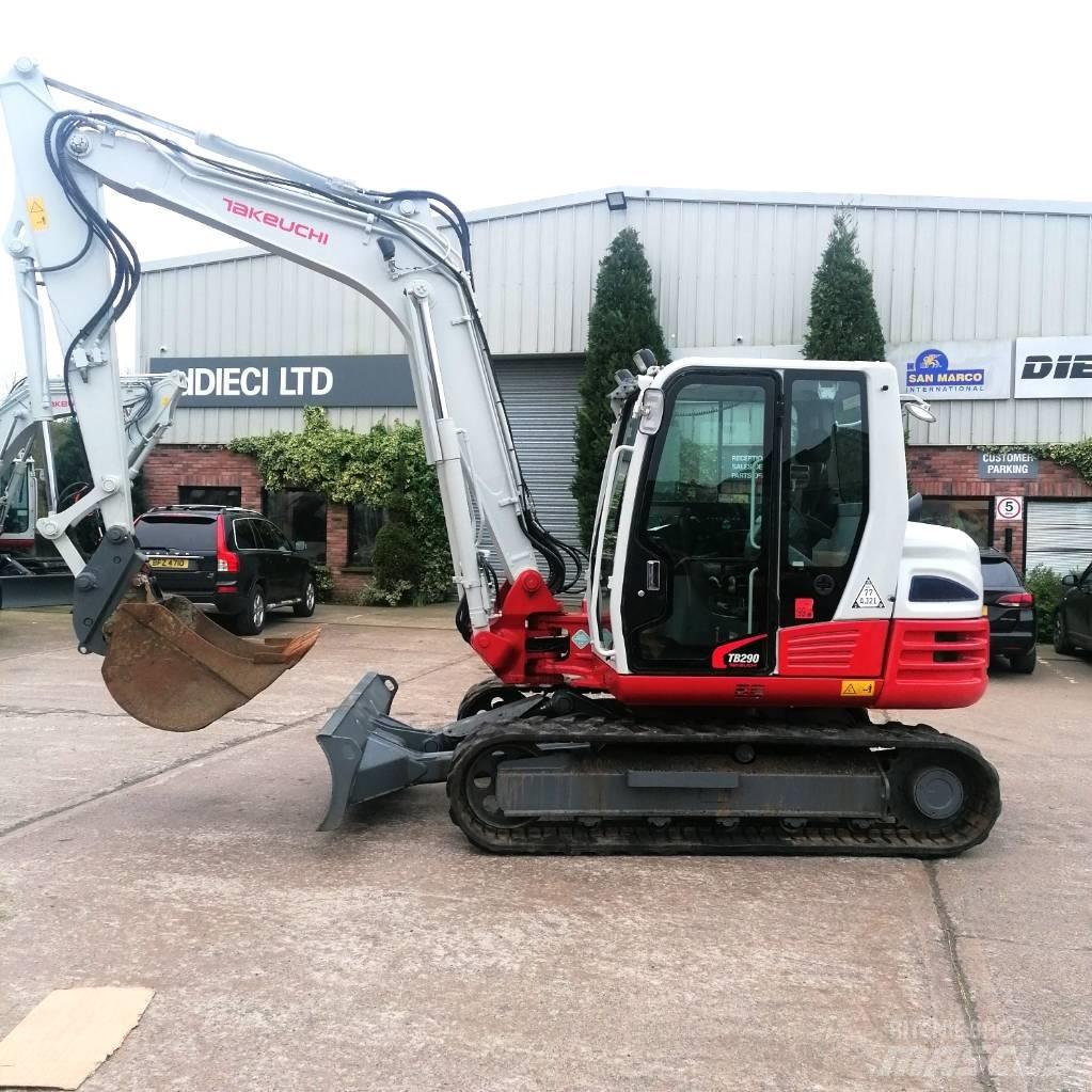 Takeuchi TB290 Midi bageri 7t – 12t