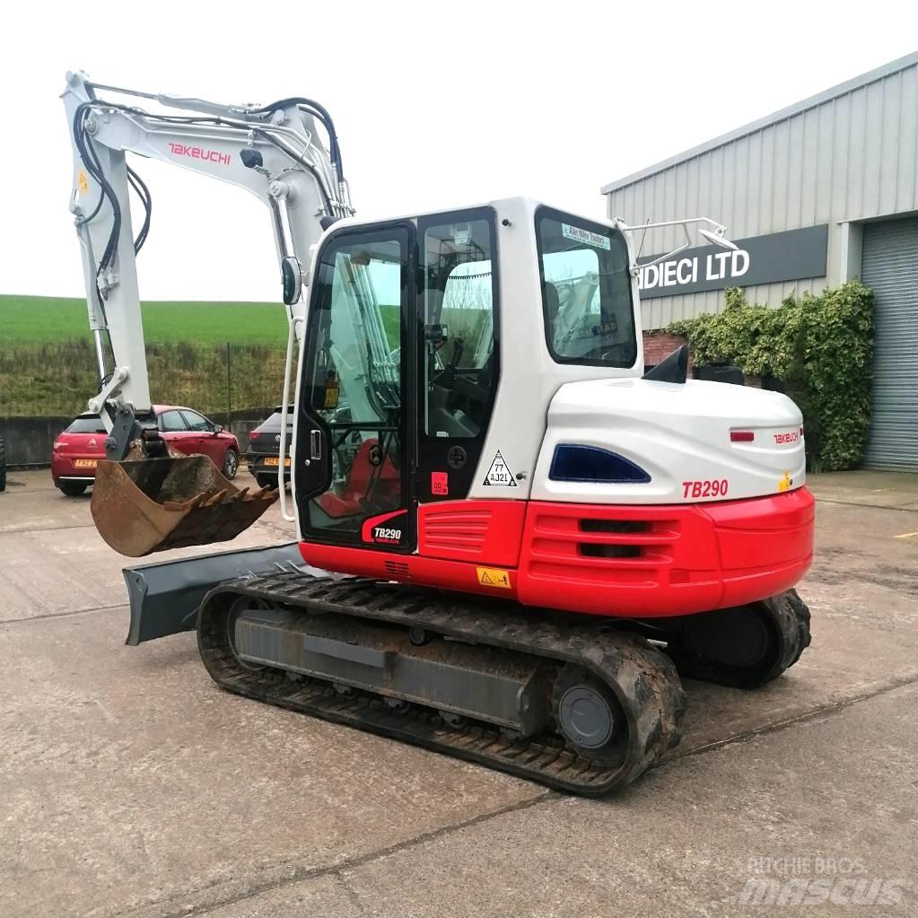 Takeuchi TB290 Midi bageri 7t – 12t